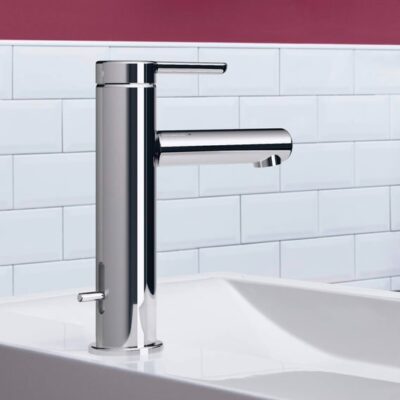 Hansa Designo Style wastafelkraan met trekstang afvoergarnituur chroom 51832293 6 Hansa Designo Style wastafelkraan met trekstang afvoergarnituur chroom 51832293 6