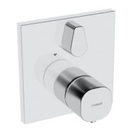 Hansa Designo thermostaat voor bad & douche 2 verbruikers chroom 81149562 Hansa Designo thermostaat voor bad & douche 2 verbruikers chroom 81149562