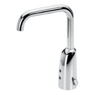 Hansa Electra wastafelkraan batterij aangedreven chroom 64442219