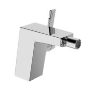 Hansa Loft bidetkraan met trekstang-afvoergarnituur chroom 57583203