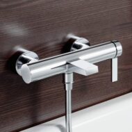 Hansa Loft eengreeps opbouw badmengkraan 2 verbruikers chroom 57702103