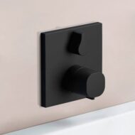 Hansa Loft thermostaat voor douche 1 verbruiker mat-zwart 8113956233