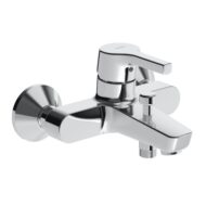 Hansa Paleno eengreeps opbouw badmengkraan 2 verbruikers chroom 56452103