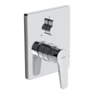 Hansa Polo eengreeps inbouw mengkraan voor bad 2 verbruikers chroom 80609093