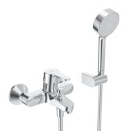 Hansa Primo eengreeps opbouw badmengkraan 2 verbruikers chroom 4944210300003