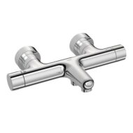 Hansa Prisma opbouw bad thermostaatkraan 2 verbruikers chroom 58102301