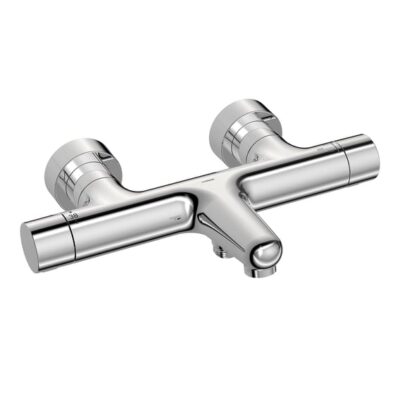 Hansa Prisma opbouw bad thermostaatkraan 2 verbruikers chroom 58102301 6