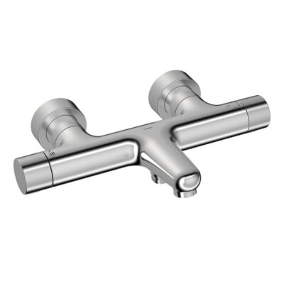 Hansa Prisma opbouw bad thermostaatkraankuip 2 verbruikers rvs geborsteld 5810230180 6