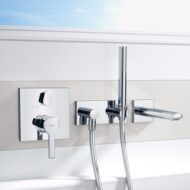 Hansa Ronda eengreeps inbouw mengkraan voor bad 2 verbruikers chroom 83849583