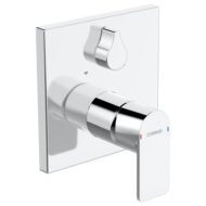 Hansa Stela eengreeps inbouw mengkraan voor bad 2 verbruikers chroom 87849073