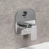 Hansa Stela eengreeps inbouw mengkraan voor bad 2 verbruikers chroom 87843173