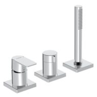 Hansa Stela eenhendel inbouw badrandkraan chroom 57319473