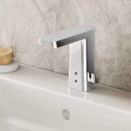 Hansa Stela wastafelkraan netstroom chroom 57122279