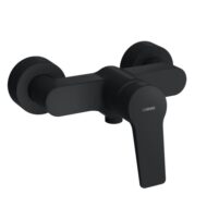 Hansa Twist eengreeps opbouw douchemengkraan 1 verbruiker mat-zwart 967018333