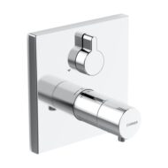 Hansa Universele inbouw bad thermostaatkraan 2 verbruikers chroom 40589073