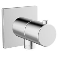 Hansa Universele slangaansluiting met afsluiting chroom 51570172 Hansa Universele slangaansluiting met afsluiting chroom 51570172