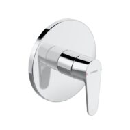 Hansa Vantis eengreeps inbouw douchemengkraan 1 verbruiker chroom 82619063