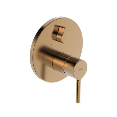 Hansa Vantis eengreeps inbouw mengkraan voor bad & douche 2 verbruikers brons geborsteld 8260906781 6