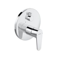 Hansa Vantis eengreeps inbouw mengkraan voor bad & douche 2 verbruikers chroom 82609063