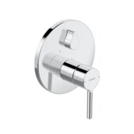 Hansa Vantis eengreeps inbouw mengkraan voor bad & douche 2 verbruikers chroom 82609067