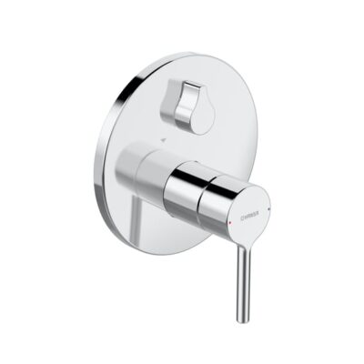 Hansa Vantis eengreeps inbouw mengkraan voor bad & douche 2 verbruikers chroom 82609067 6