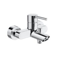 Hansa Vantis eengreeps opbouw badmengkraan 2 verbruikers chroom 52442267