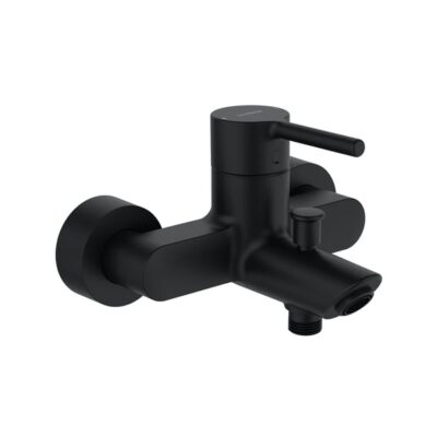 Hansa Vantis eengreeps opbouw badmengkraan 2 verbruikers mat-zwart 5244226733 6