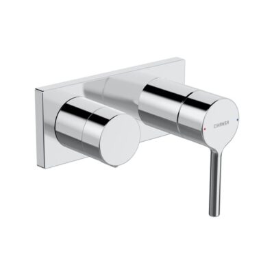 Hansa Vantis Style eengreeps inbouw mengkraan voor bad & douche 2 verbruikers chroom 54829007 6