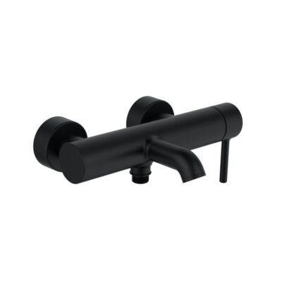 Hansa Vantis Style eengreeps opbouw badmengkraan 2 verbruikers mat-zwart 5444220733 6