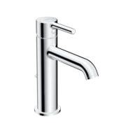 Hansa Vantis Style wastafelkraan met trekstang afvoergarnituur chroom 54562207