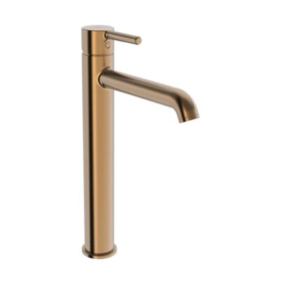 Hansa Vantis Style wastafelkraan met verhoogde kraanlichaam brons geborsteld 5447220781 9