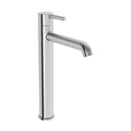 Hansa Vantis Style wastafelkraan met verhoogde kraanlichaam rvs geborsteld 5447220780 Hansa Vantis Style wastafelkraan met verhoogde kraanlichaam rvs geborsteld 5447220780