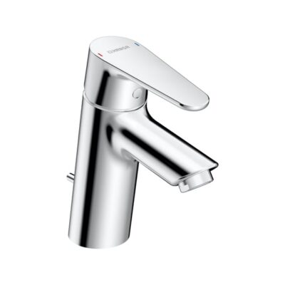 Hansa Vantis wastafelkraan met trekstang afvoergarnituur chroom 52402263 6