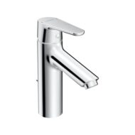 Hansa Vantis wastafelkraan XL ND met trekstang afvoergarnituur chroom 52461163