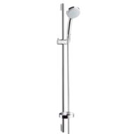 Hansgrohe Croma 100 glijstangset met garnituur 4 straalsoorten 900 mm chroom 27653000