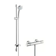 Hansgrohe Croma 100 thermostaat voor douche 1 verbruiker chroom 27035000