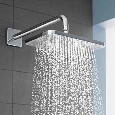 Hansgrohe Croma E hoofddouche 1 straalsoort 280 x 170 mm chroom 26258000 8 Hansgrohe Croma E hoofddouche 1 straalsoort 280 x 170 mm chroom 26258000 8