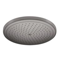 Hansgrohe Croma hoofddouche 1 straalsoort Ø280 mm zwart chroom geborsteld 26221340 Hansgrohe Croma hoofddouche 1 straalsoort Ø280 mm zwart chroom geborsteld 26221340