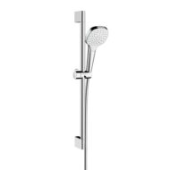 Hansgrohe Croma Select E glijstangset met garnituur 1 straalsoort 650 mm chroom 26584400