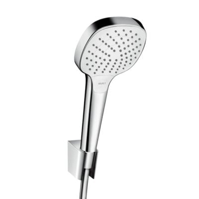 Hansgrohe Croma Select E handdoucheset zonder stang 3 straalsoorten chroom 26413400 4 Hansgrohe Croma Select E handdoucheset zonder stang 3 straalsoorten chroom 26413400 4