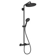 Hansgrohe Croma Select S thermostatische opbouw regendoucheset Ø280 mm mat-zwart 26890670 Hansgrohe Croma Select S thermostatische opbouw regendoucheset Ø280 mm mat-zwart 26890670