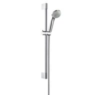 Hansgrohe Crometta 85 glijstangset met garnituur 1 straalsoort 650 mm chroom 27728000