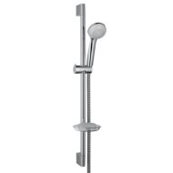 Hansgrohe Crometta 85 glijstangset met garnituur 2 straalsoorten 650 mm chroom 27764000