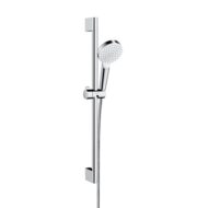 Hansgrohe Crometta glijstangset met garnituur 1 straalsoort 669 mm chroom wit 26533400