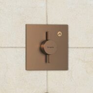 Hansgrohe DuoTurn E eengreeps inbouw douchemengkraan 1 verbruiker brons geborsteld 75617140