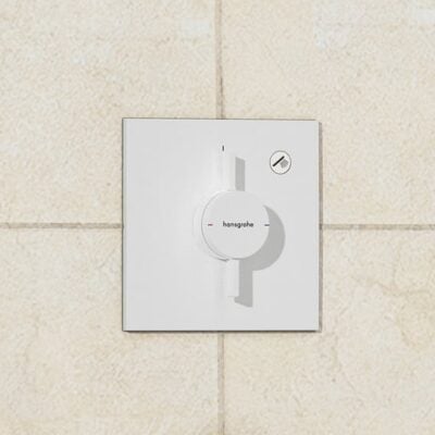 Hansgrohe DuoTurn E eengreeps inbouw douchemengkraan 1 verbruiker mat-wit 75617700 7