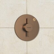 Hansgrohe DuoTurn S eengreeps inbouw douchemengkraan 1 verbruiker brons geborsteld 75618140