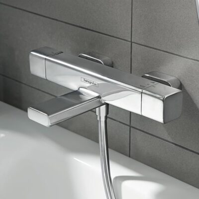 Hansgrohe Ecostat E opbouw bad thermostaatkraan 2 verbruikers chroom 15774000 8
