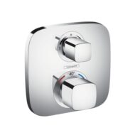 Hansgrohe Ecostat E thermostaat voor bad & douche 2 verbruikers chroom 15708000