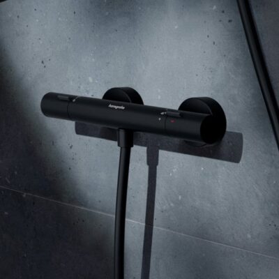 Hansgrohe Ecostat Fine thermostaat voor douche 1 verbruiker mat-zwart 13324670 6 Hansgrohe Ecostat Fine thermostaat voor douche 1 verbruiker mat-zwart 13324670 6